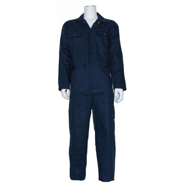 Yoworkwear Overall 100% katoen navy maat 59