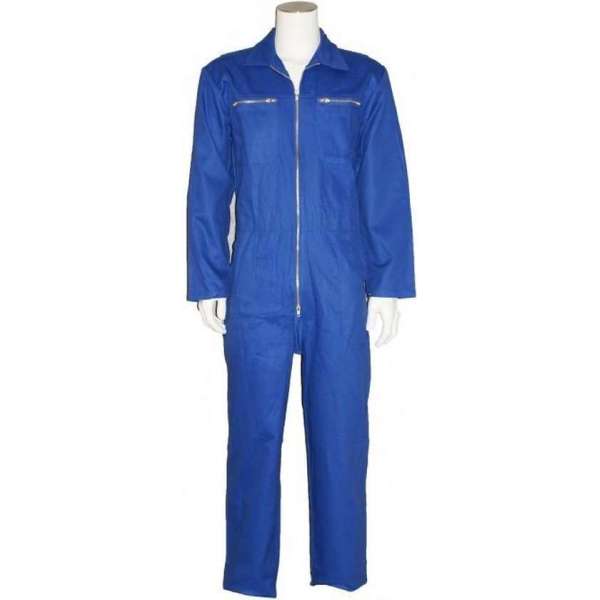 Yoworkwear Overall 100% katoen met rits korenblauw maat 55