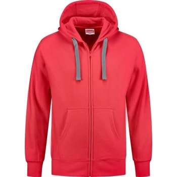 Workman Hooded Sweatvest Outfitters 8603 rood - Maat M