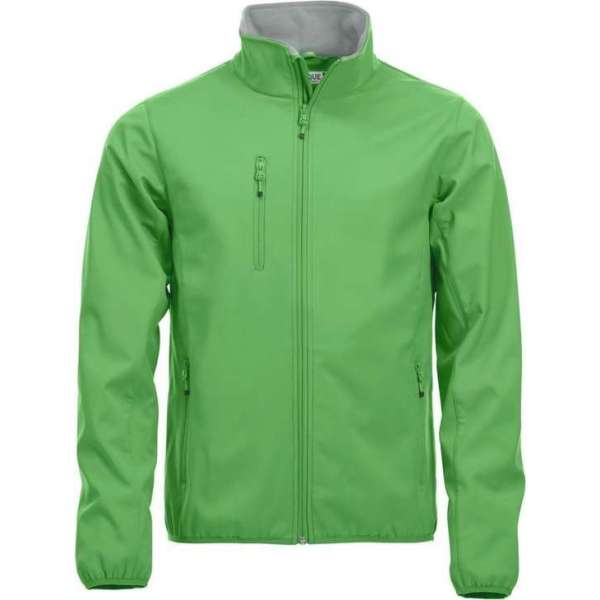 Clique Basic Softshell Jas Heren Appelgroen maat XS