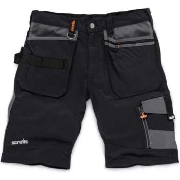 Scruffs Trade Shorts Black-32