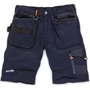 Scruffs Trade Shorts Navy-36