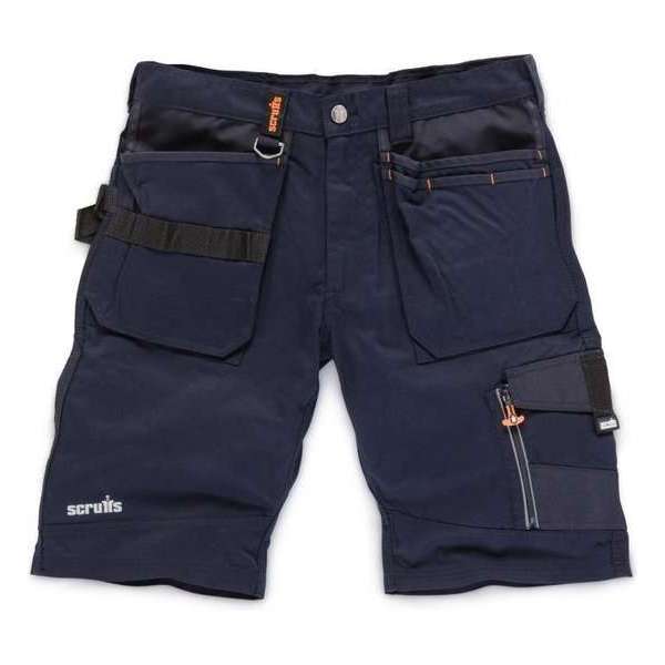 Scruffs Trade Shorts Navy-36