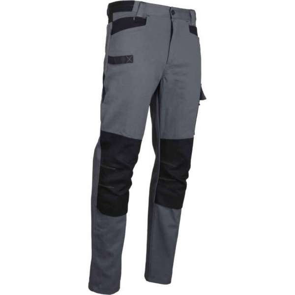 LMA werkbroek pantalon Ponce (1673) - Grijs | Zwart - 62