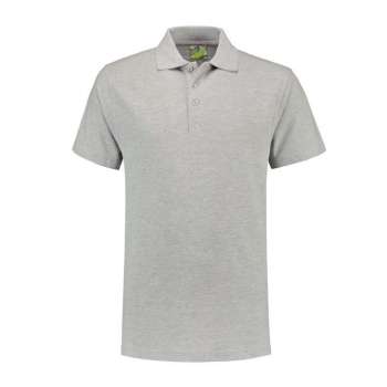 Lemon & Soda L&s Polo Basic Ss For Him Grey Heather Mt. L