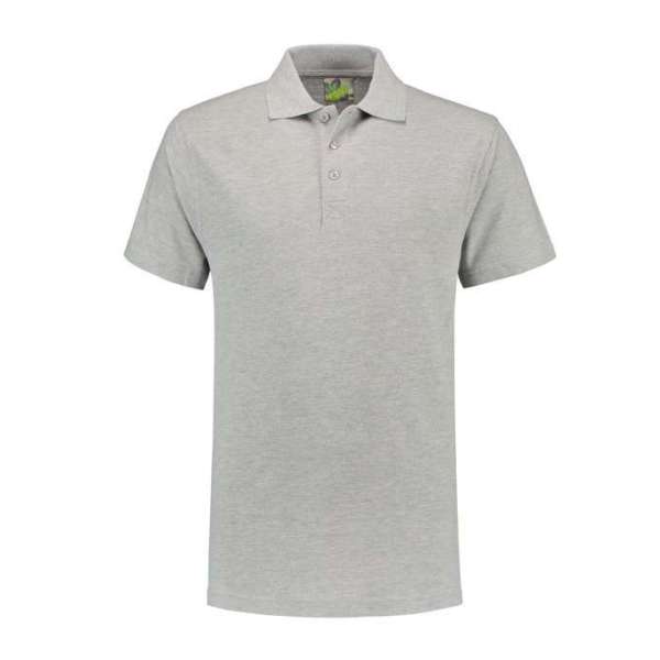 Lemon & Soda L&s Polo Basic Ss For Him Grey Heather Mt. L