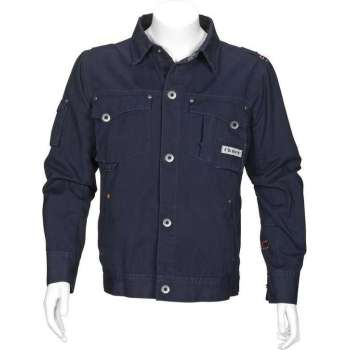 T'RIFFIC STORM  Combi jack Canvas wash 100% katoen Marine - Maat 60