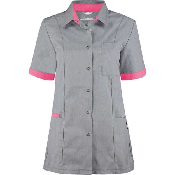 Haen / Ballyclare Dames Zorgjas Fijke Grey cross / Orient Pink - Maat 3XL