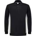 Tricorp 302003 Polosweater Bicolor Zwart/Grijs maat XS