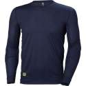 Helly Hansen T-shirt Lange Mouw Lifa Crewneck Marineblauw Mt Xl