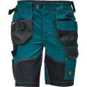 Cerva Dayboro short / korte werkbroek petrol blauw maat 56