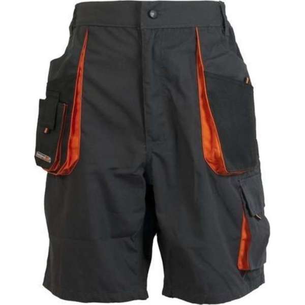 Terratrend Korte Broek 3231 Grijs/Oranje Mt 64