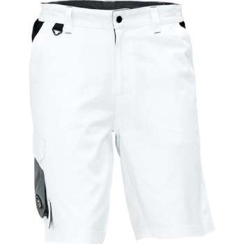 Cerva Cremorne werkbroek kort/short wit maat 52