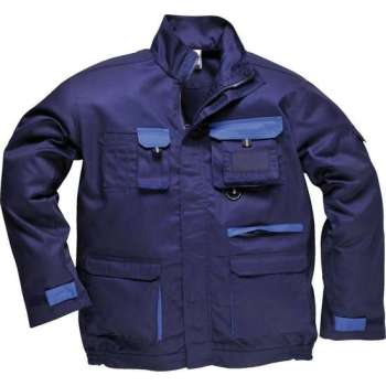 Portwest Contrast Jacket, Navy/Royal, Maat M