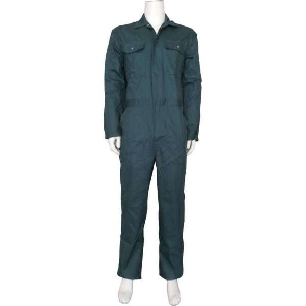 Yoworkwear Overall 100% katoen flessengroen maat 51