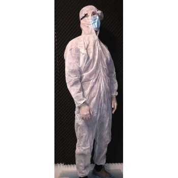 Beschermende SS Coverall 30 GR - 10 stuks - Grootte L