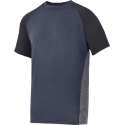 Snickers A.V.S. Advanced T-shirt - 2509-9504 - navy/zwart - maat XXXL