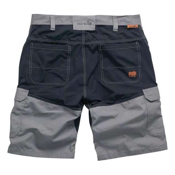 Scruffs Werk-Flexshort Holster - Kleur Donker Grijs Maat 32W - UK - 48W - EU