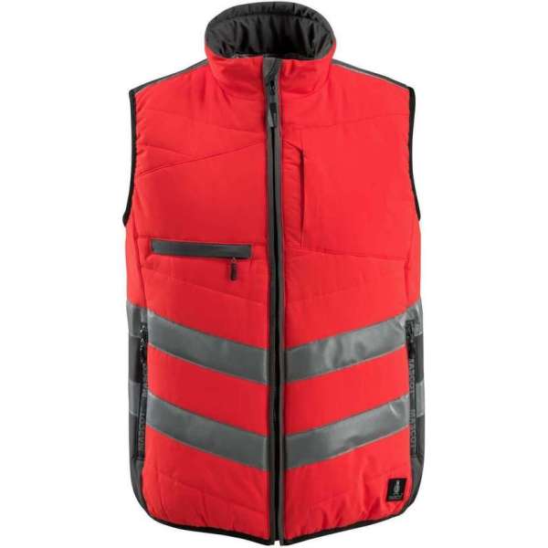 Mascot bodywarmer Grimsby rood