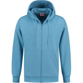 Workman Hooded Sweatvest Uni - 8422 sky blue - Maat L