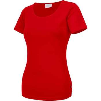 Texstar WT18 Basic T-shirt 5-pack-Rood-XS