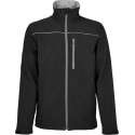 4WORK - Gerona Waterafstotende Softshell - Werkjas - Zwartgrijs - Maat M