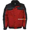 JMP Alaska werkjas, pilotjack | Maat S | Zwart-Rood