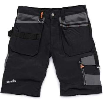 Scruffs Trade Shorts Black-40