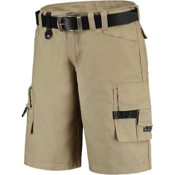 Tricorp  Werkbroek Canvas kort 502006 Khaki  - Maat 60