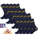 Work SOX 20 PACK Multipack Werksokken Katoen Sterk Absorberend Ademend met Comfortboord Marine 39/42