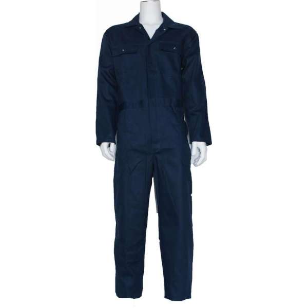 Yoworkwear Overall 100% katoen navy maat 57