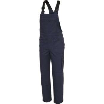 Ultimate Workwear - Amerikaanse Overall WENEN (tuinbroek, BIB, bretelbroek) - katoen 100% 320g/m2- Blauw (Marine/Navy)