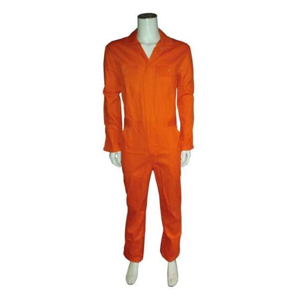 Yoworkwear Overall 100% katoen oranje maat 53