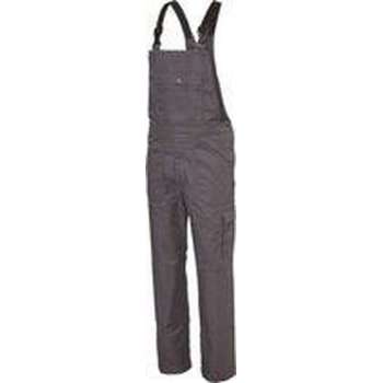 Ultimate Workwear - Amerikaanse Overall WANGEN (tuinbroek, BIB, bretelbroek) - polyester/katoen 245g/m2- Donker Grijs