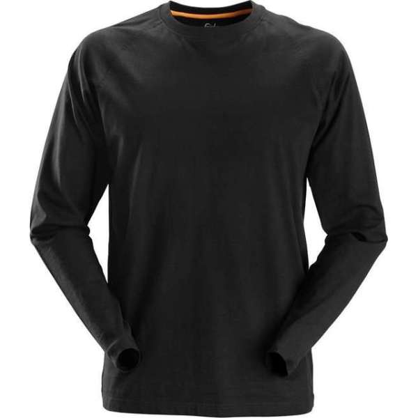 Snickers Workwear AllroundWork, T-Shirt met Lange Mouwen 2410 zwart XXL