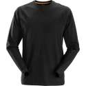 Snickers Workwear AllroundWork, T-Shirt met Lange Mouwen 2410 zwart M