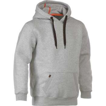 Herock Hesus Sweater met kap - Licht Heather Grey - Maat XL - Additionals