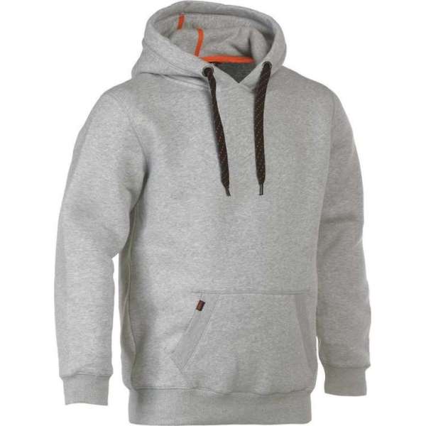 Herock Hesus Sweater met kap - Licht Heather Grey - Maat XL - Additionals