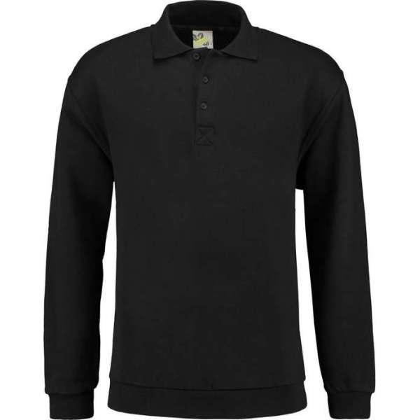 Lemon & Soda Sweater Polo Black Mt. Xxxl