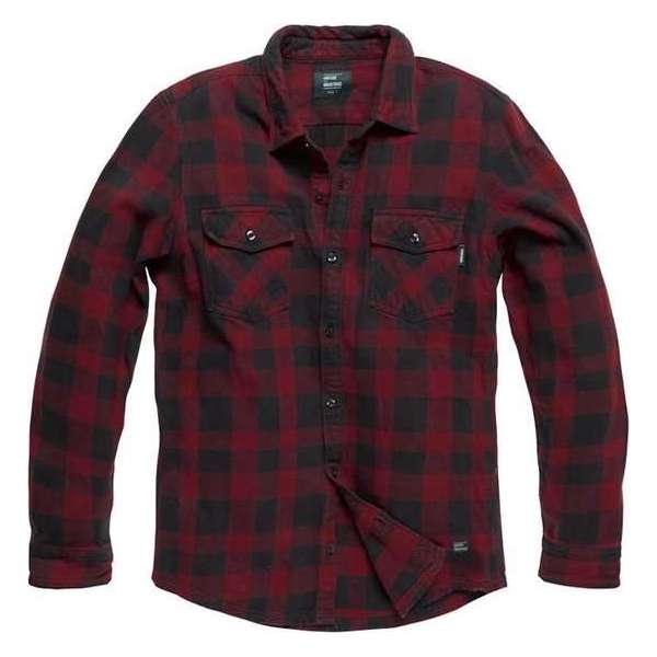 Vintage Industries Globe heavyweight shirt red