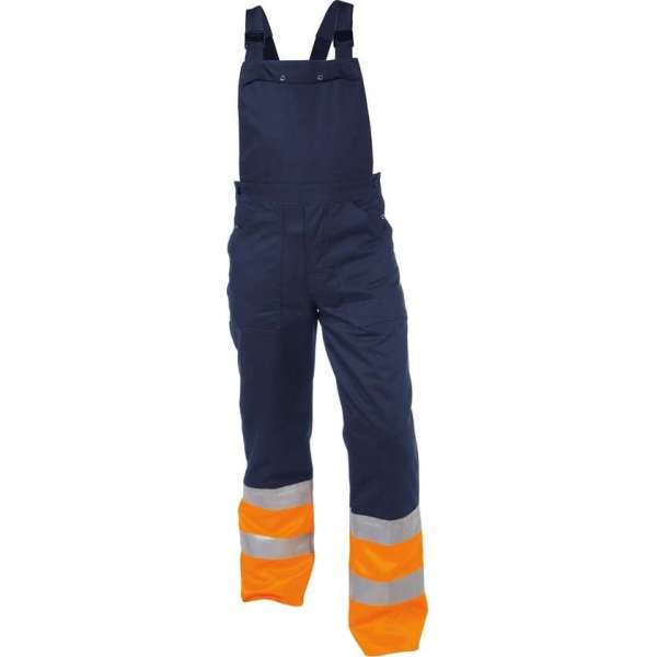 Tuinbroeken BASIC LINE ANNECY Tuinbroek Oranje/MarineblauwNL:50 BE:44