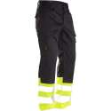 Jobman 2314 Hi-vis Service Werkbroek Zwart/Geel - Maat C46