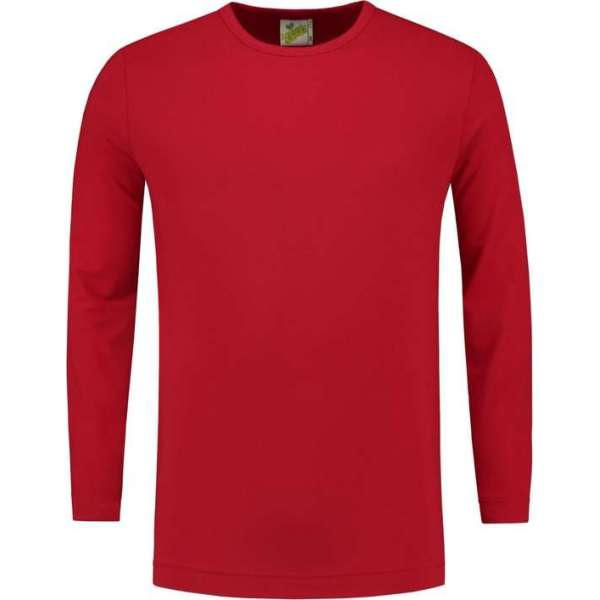 Lemon & Soda L&s T-shirt Crewneck Cot/elast Ls For Him 187c Red Mt. L