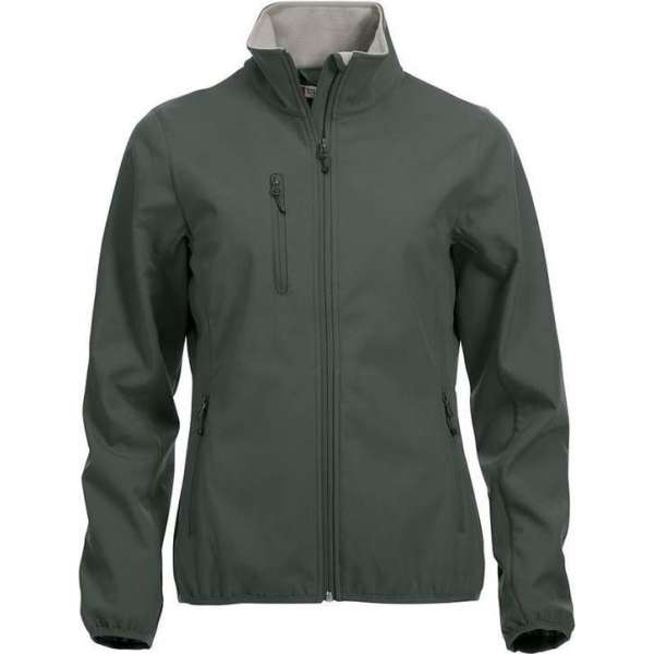 Craft Basic Softshell jacket dames antraciet xl