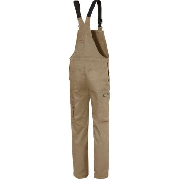 Ultimate Workwear - Amerikaanse Overall WENEN (tuinbroek, BIB, bretelbroek) - katoen 100% 320g/m2- Khaki/Kaki