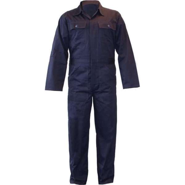 Overalls 100% katoen marineblauw maat 58