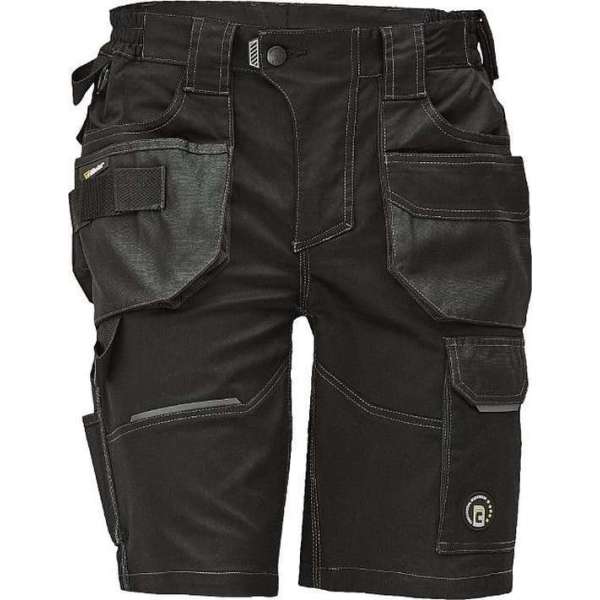 Cerva Dayboro short / korte werkbroek zwart maat 56