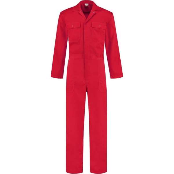 GAEVE Overall 100% katoen rood maat 64