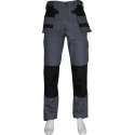 Yoworkwear Werkbroek 100% katoen grijs-zwart maat 42