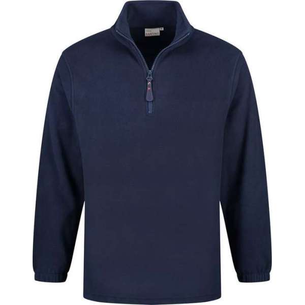 Santino fleece sweater Serfaus - navy - maat 5XL